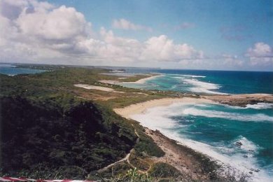 Imaginez, rouler en voiture et voir la mer à droite et à gauche...